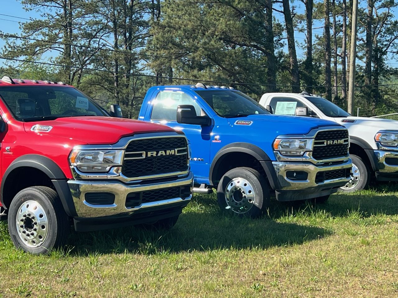 Ram chassis waiting for Dual-Tech decks