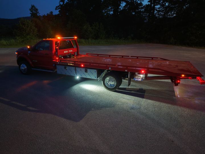 Night lights on a Ram rollback