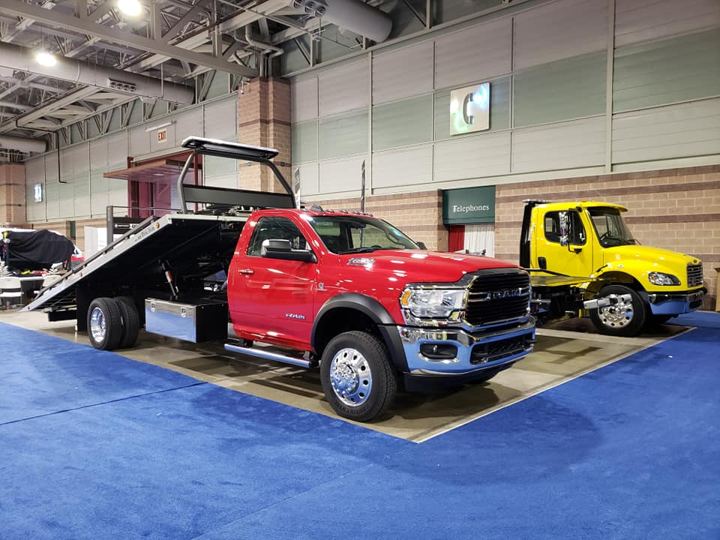 Indoor show floor